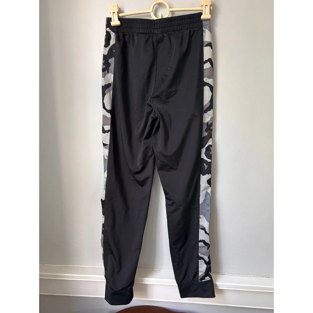 Jordan Nike Air Boys Black Camo Stripe Joggers Track Pants Size M L